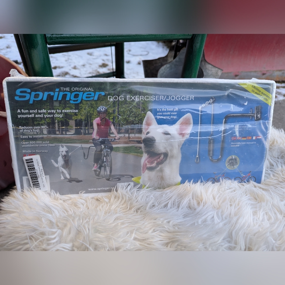 Springer Hands Free Dog Leash Bike Attachment Kit, Dog Exerciser-Jogger